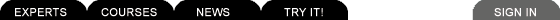 Main Navigation Tabs